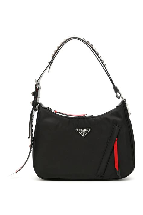 prada crossbody hobo bag